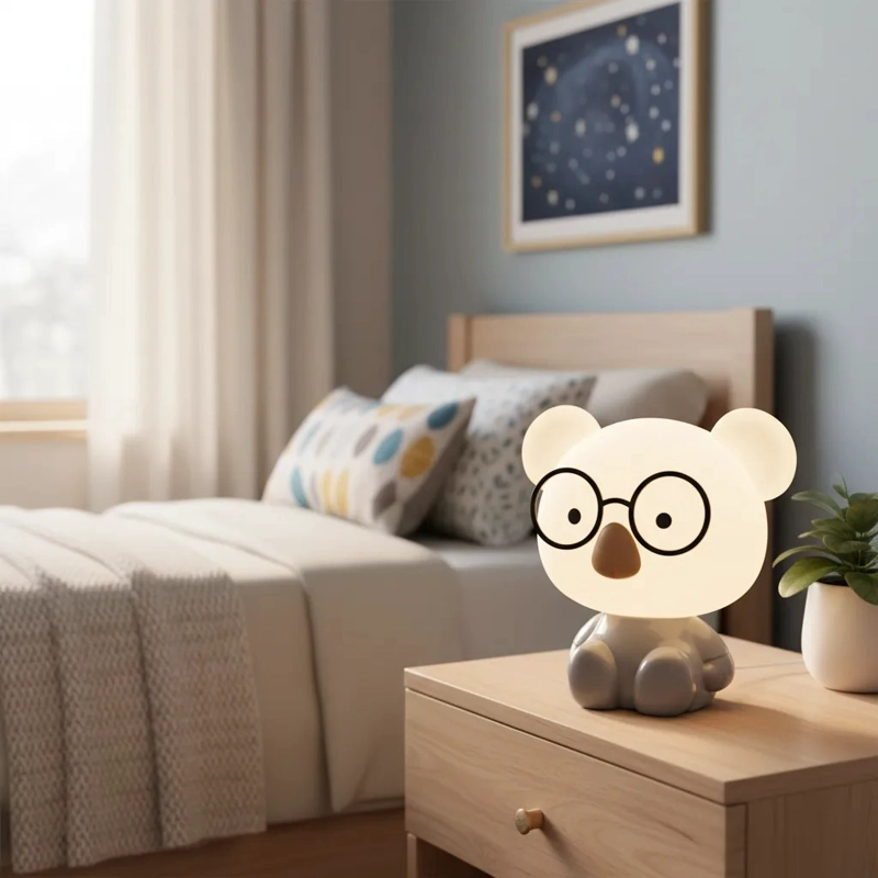 LAMPARA LED DECORATIVA NOCTURNA DISEÑO DE KOALA PARA NIÑOS - 3
