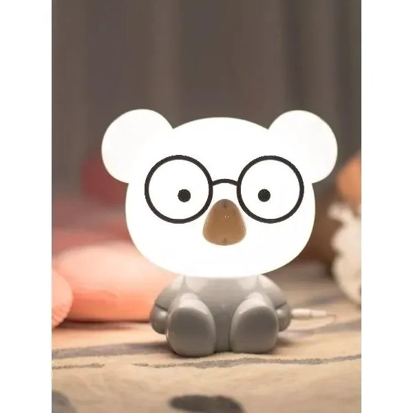 LAMPARA LED DECORATIVA NOCTURNA DISEÑO DE KOALA PARA NIÑOS - 4