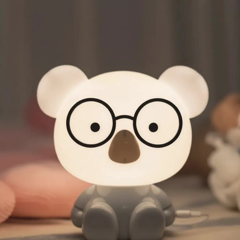 LAMPARA LED DECORATIVA NOCTURNA DISEÑO DE KOALA PARA NIÑOS - 7