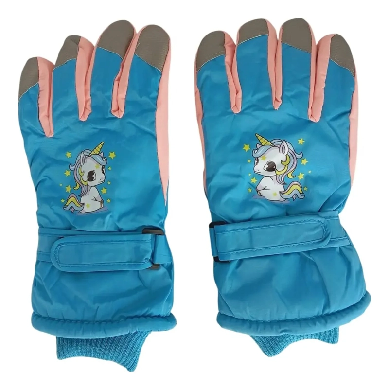 GUANTES PARA NIEVE DE INVIERNO PARA NIÑAS DE 6 A 10 AÑOS - 1