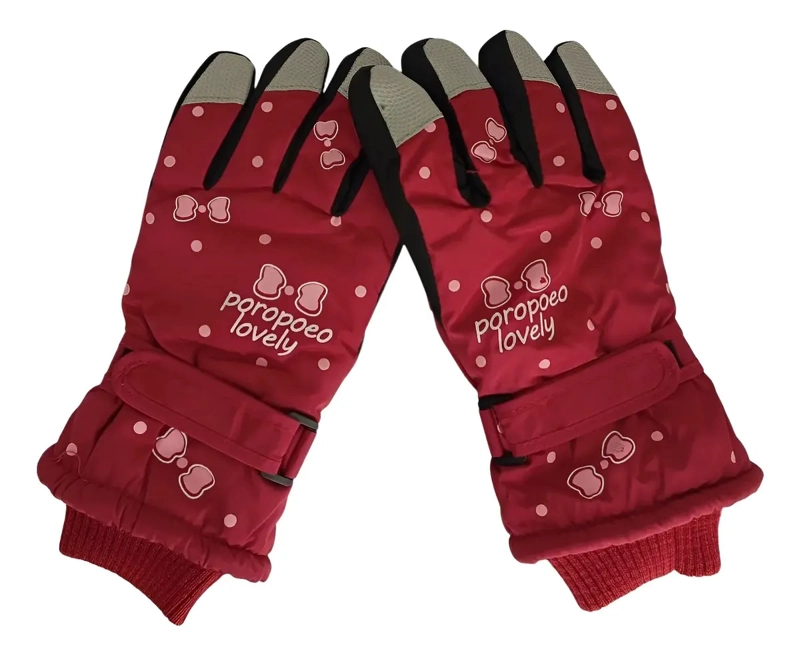 GUANTES DE NIEVE PARA EL INVIERNO PARA NIÑAS DE 6 A 10 AÑOS - 3