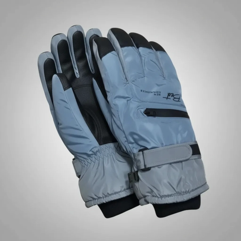 GUANTES PARA NIEVE TALLA L TERMICOS IMPERMEABLES INVIERNO - 4