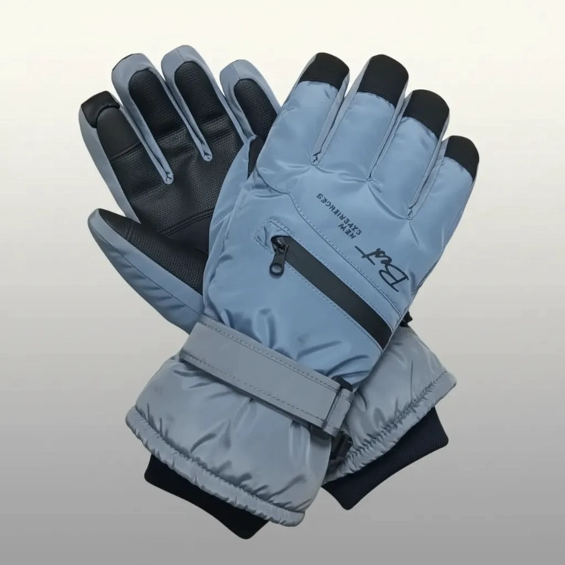 GUANTES PARA NIEVE TALLA L TERMICOS IMPERMEABLES INVIERNO - 6