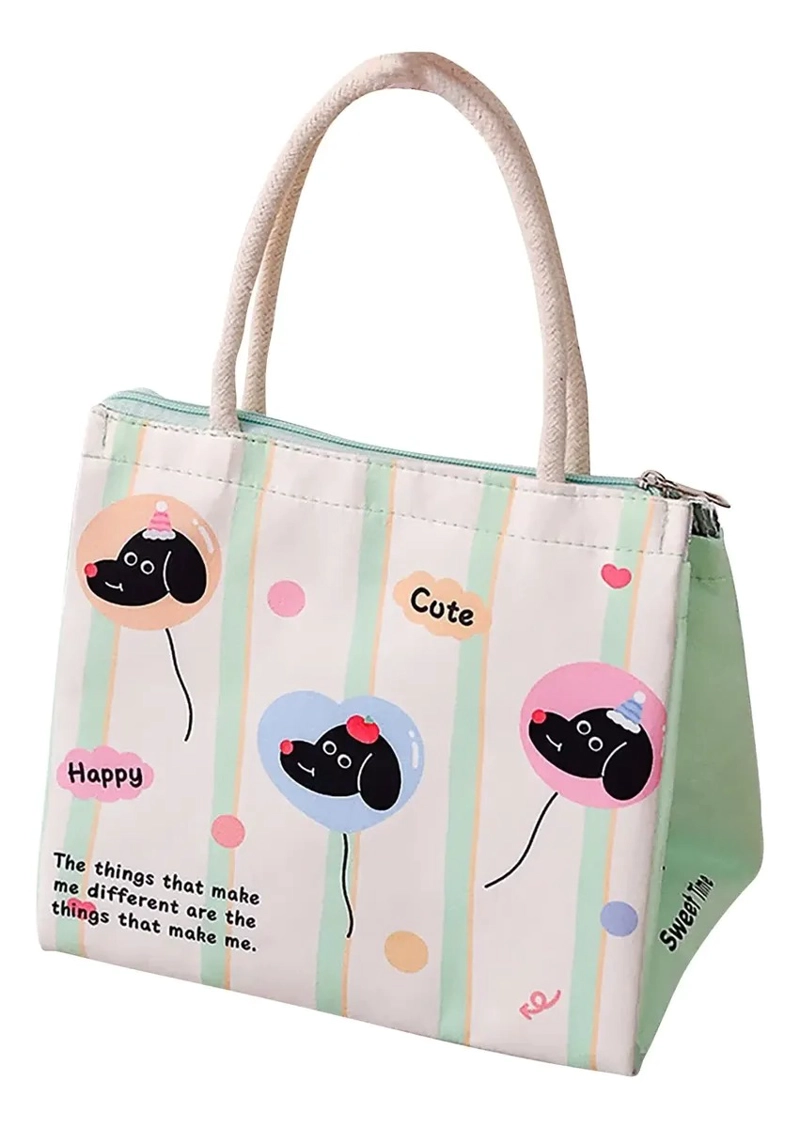BOLSO LONCHERA TE RMICA COLACION PARA LA ESCUELA U OFICINA - 1