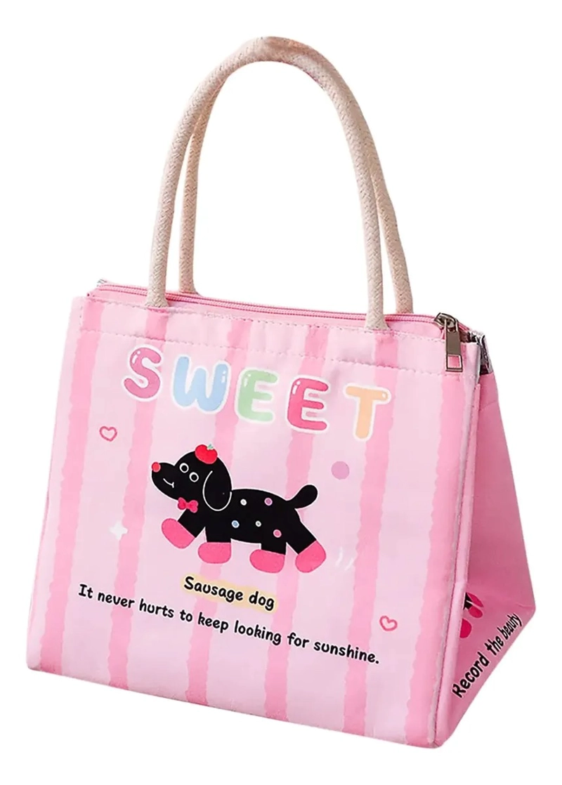 BOLSO LONCHERA TE RMICA COLACION PARA LA ESCUELA U OFICINA - 1