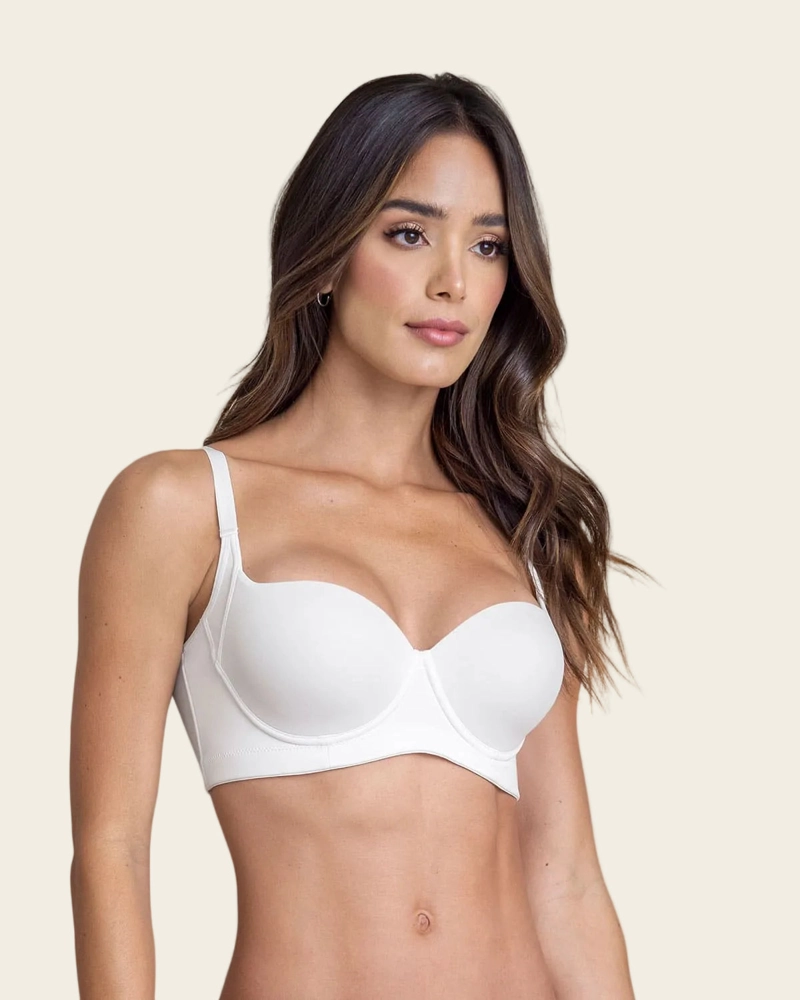 BRASIER MUJER LEONISA 71339 BÁSICO BLANCO - 1