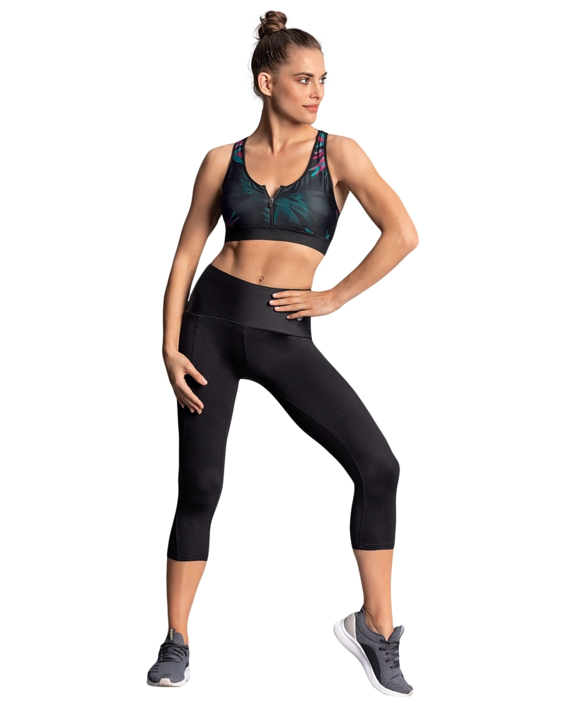 LEGGING DEPORTIVO MUJER LEONISA NEGRO 195511 - 1