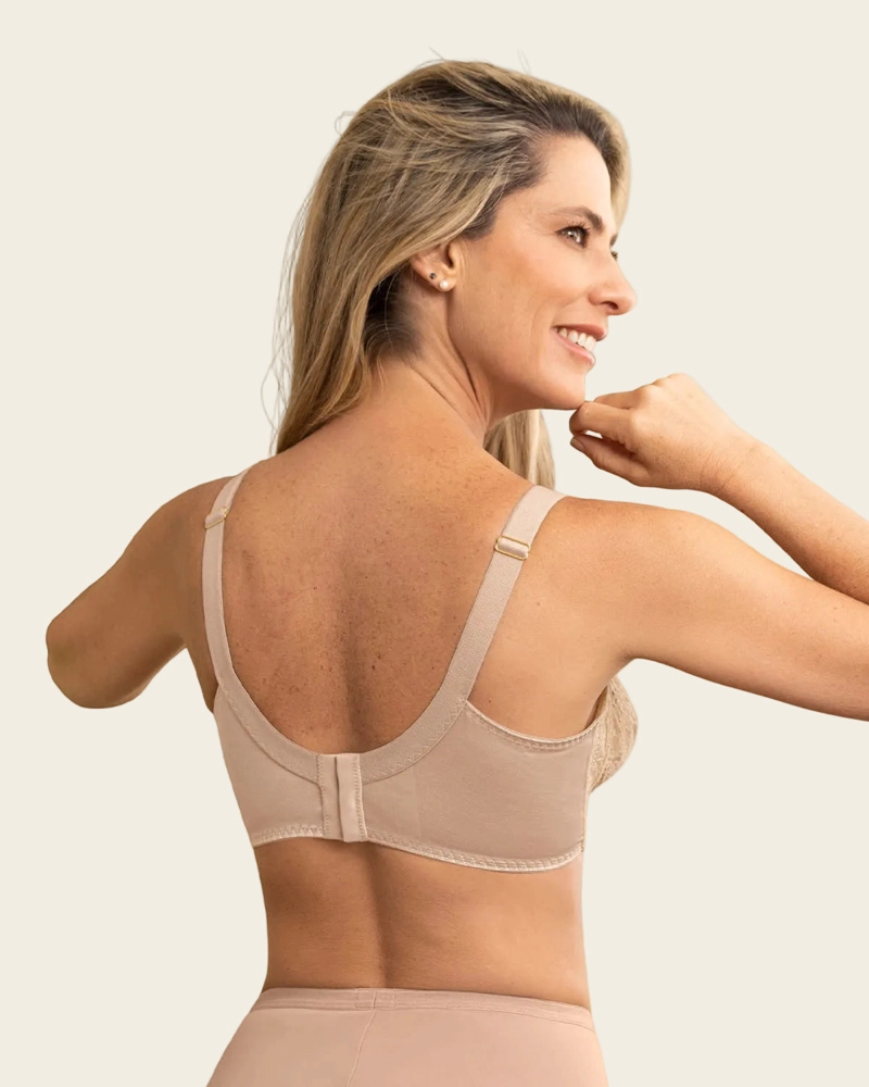 BRASIER MUJER LEONISA 71239 BÁSICO BEIGE - 2
