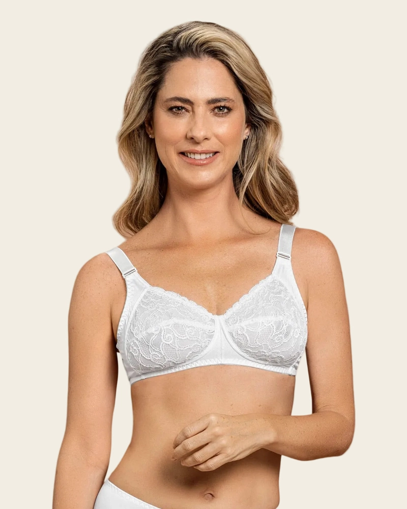 BRASIER MUJER LEONISA 71223 BÁSICO BLANCO - 1