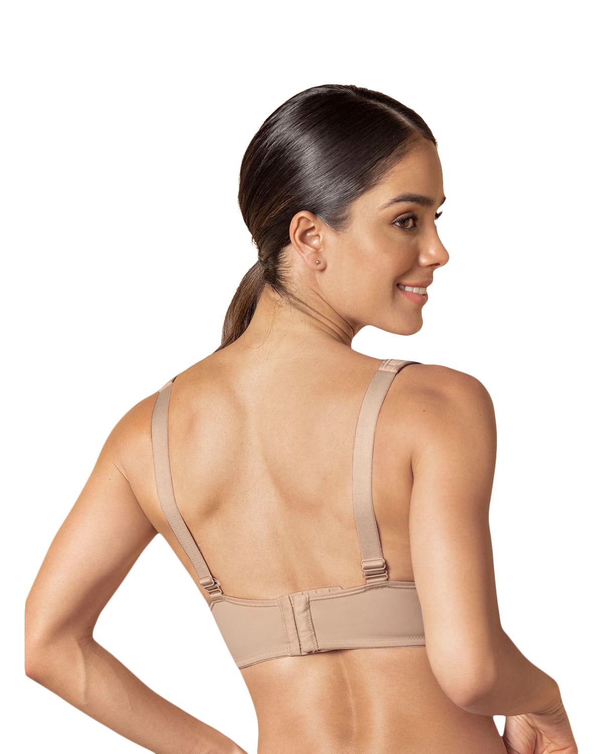 BRASIER MUJER LEONISA 71327 BÁSICO CAFÉ - 2