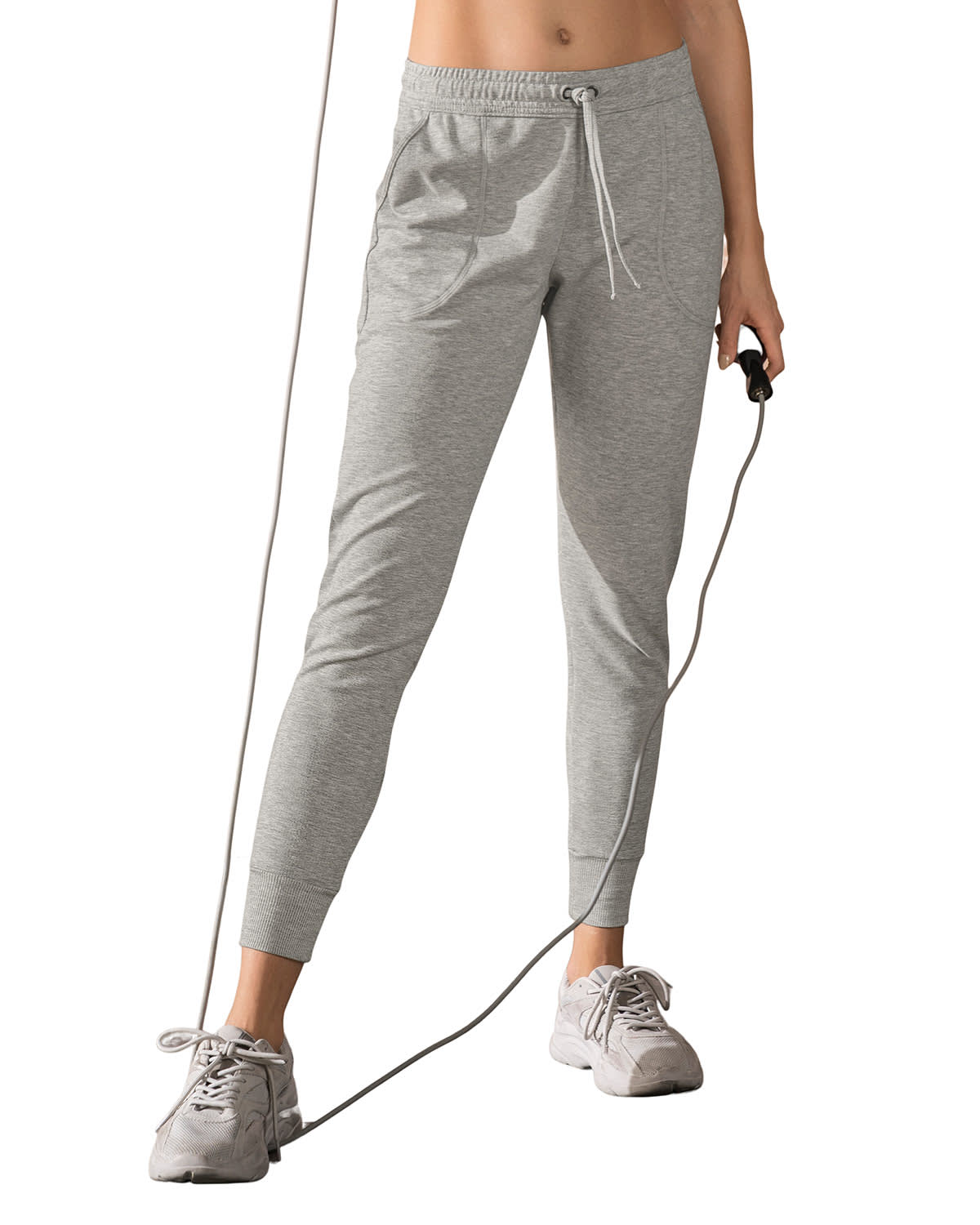 PANTALÓN MUJER LEONISA GRIS 195532 - 1