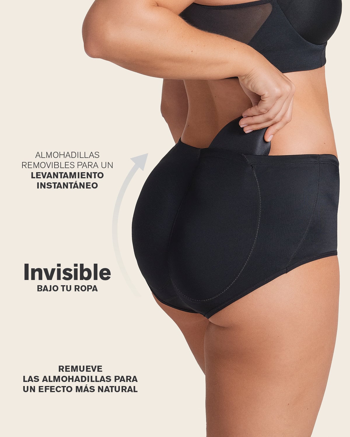 CALZON CLASICO DE REALCE 012688 NEGRO - 6