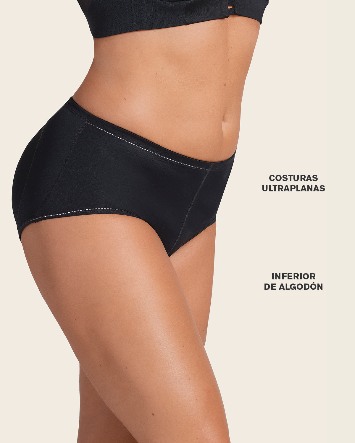 CALZON CLASICO DE REALCE 012688 NEGRO - 7