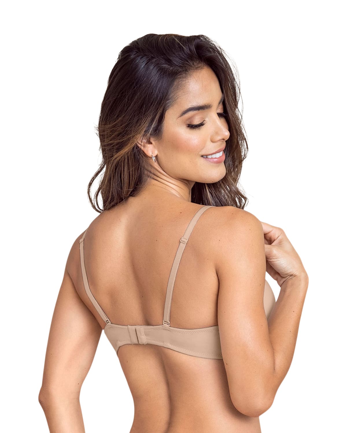 BRASIER MUJER LEONISA 71261 REALCE MEDIO CAFÉ - 2