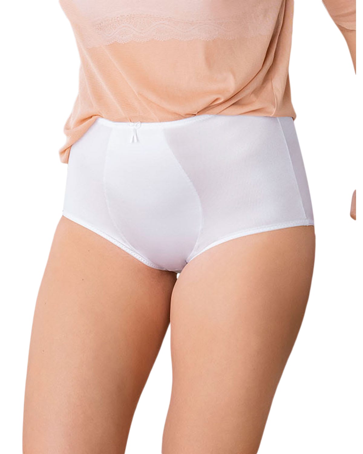 FAJAS MUJER LEONISA 233 PANTY CONTROL SUAVE BLANCO - 1