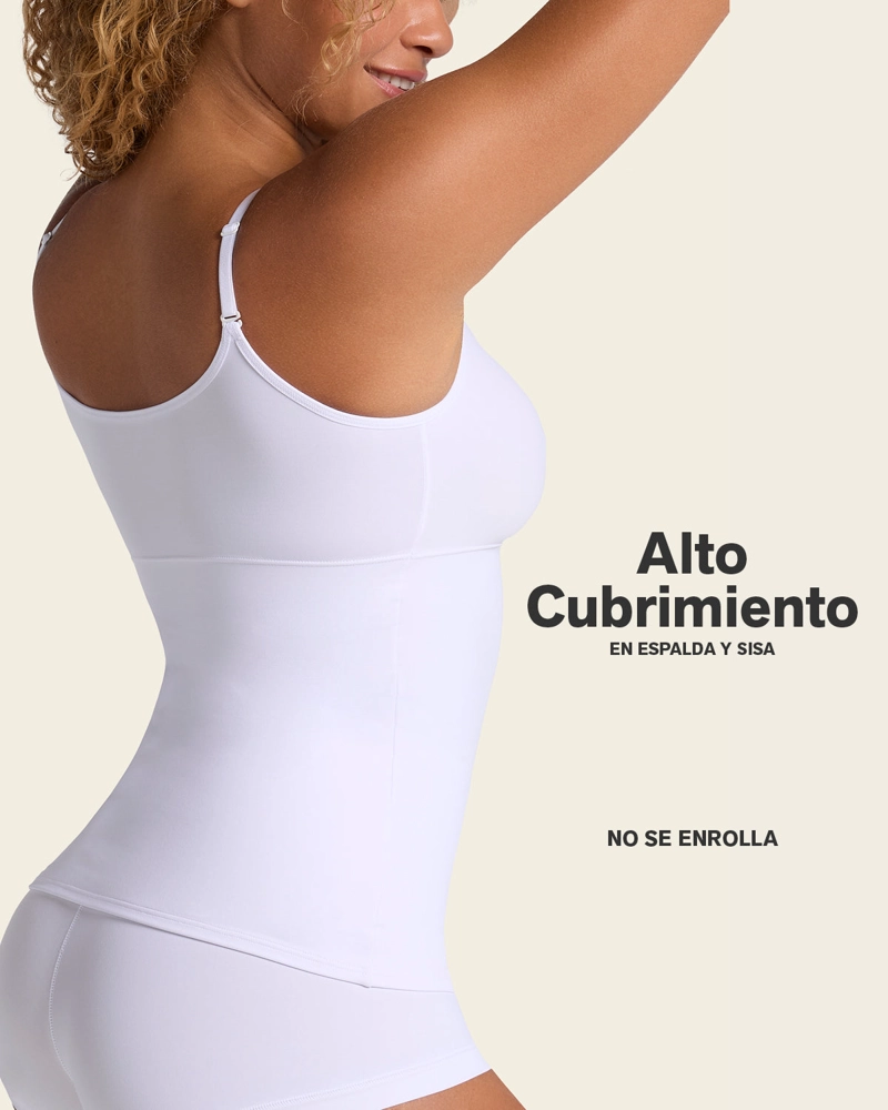 FAJAS MUJER LEONISA 15824 CAMISETA BLANCO - 7