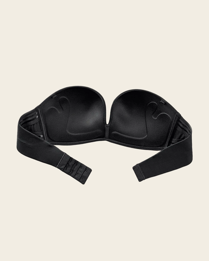 BRASIER MUJER LEONISA 11841 REALCE ALTO NEGRO - 4