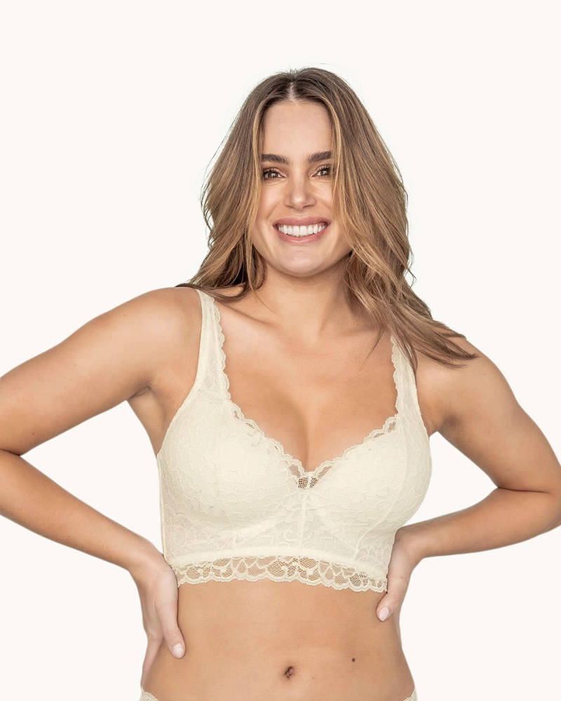 BRASIER MUJER LEONISA 91001 SOPORTE CREMA - 1