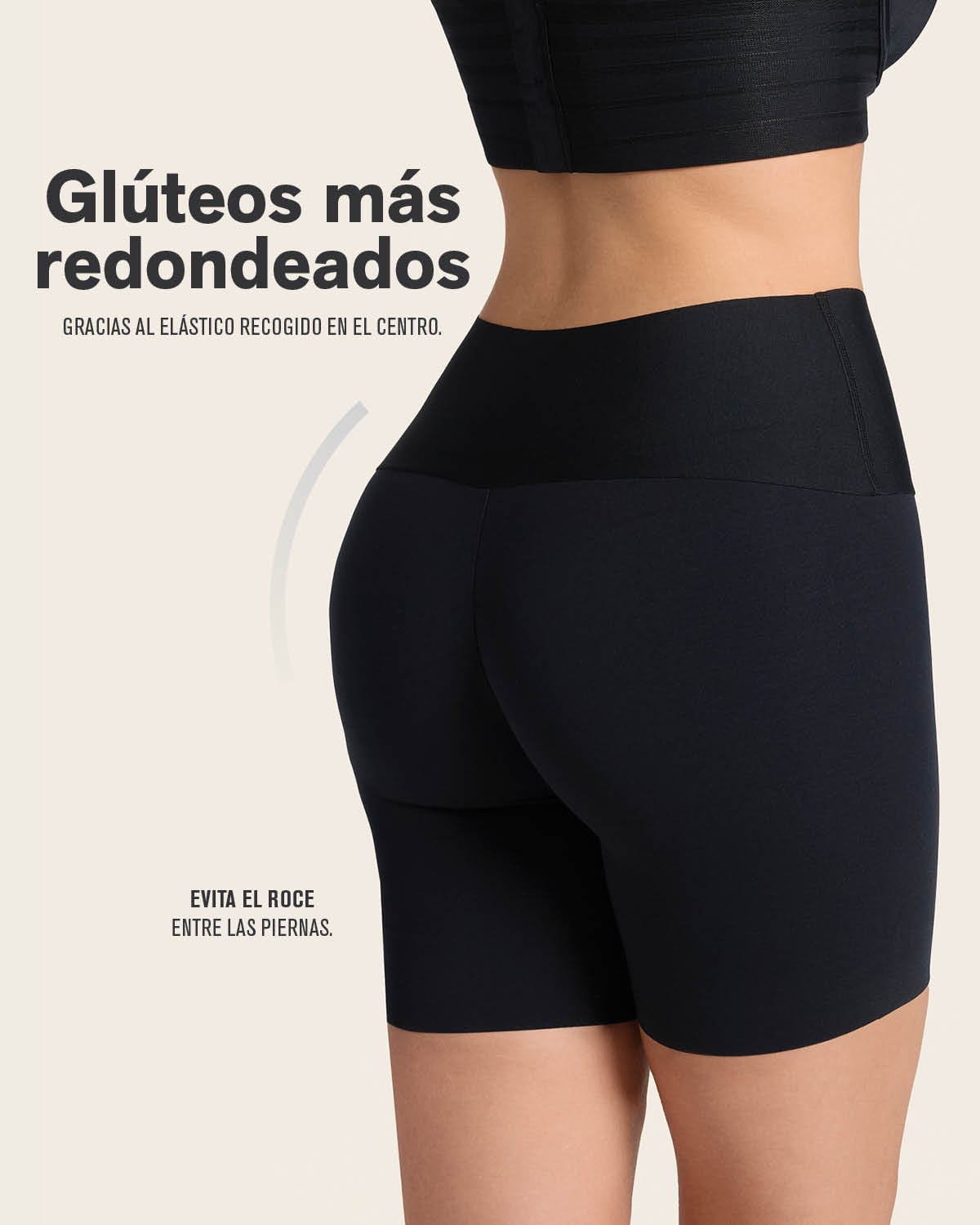 SHORT DE CONTROL ASPECTO INVISIBLE CON ANTIDESLIZANTE 012970 - 7