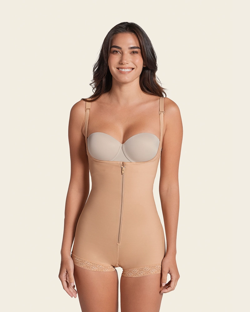 FAJA ESTILO BODY DE CONTROL FUERTE QUE REALZA LOS GLUTEOS 018678N - 1