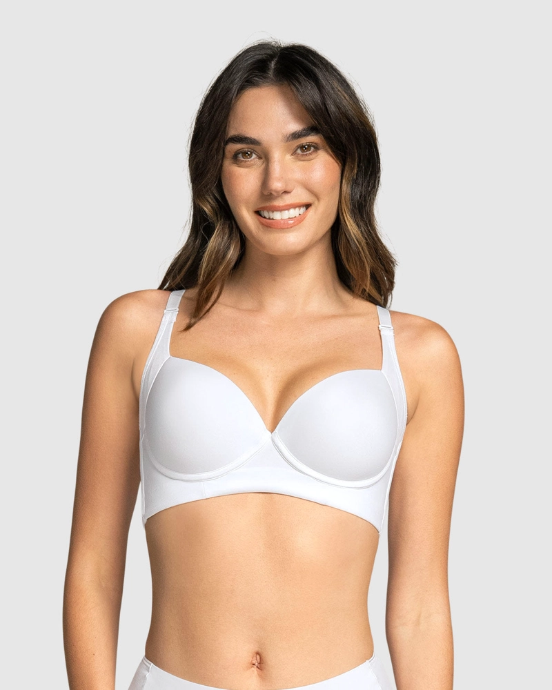 BRASIER MUJER LEONISA 11970 CONTROL BLANCO - 2