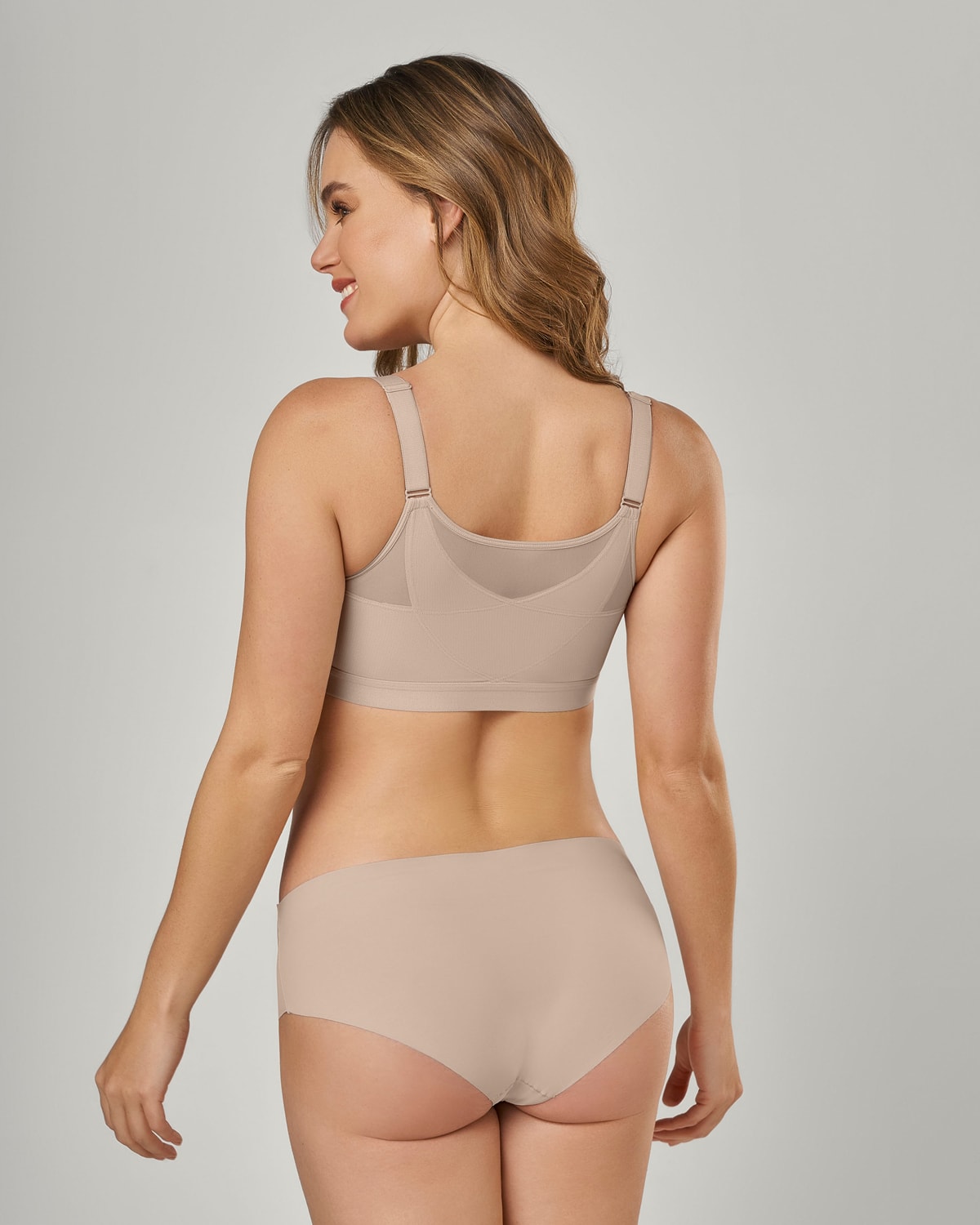 PANTIES MUJER LEONISA 12722 HIPSTERS Y CACHETEROS CAFÉ - 3
