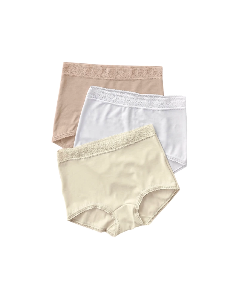 PANTIES MUJER LEONISA 118X3 CLASICO SURTIDO - 1