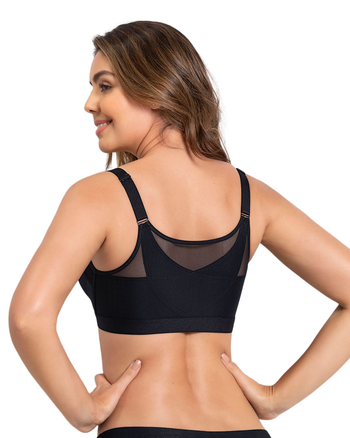 BRASIER MUJER LEONISA 11936 CONTROL NEGRO - 2