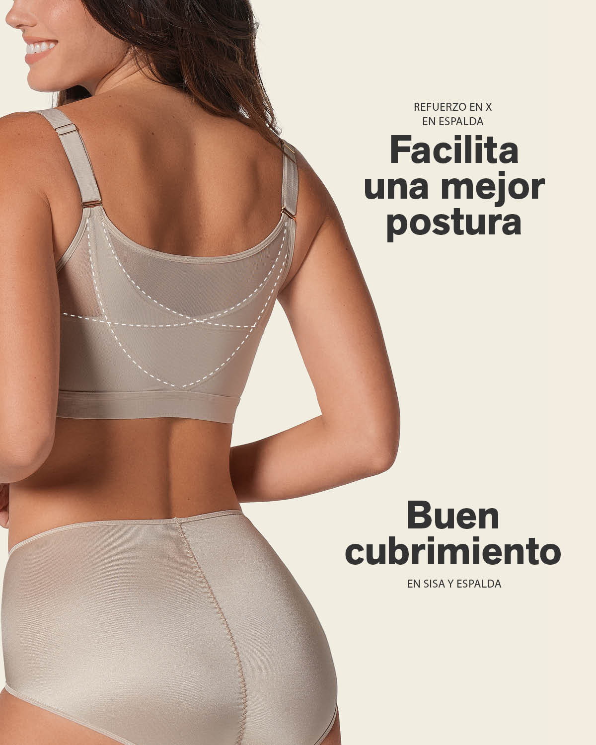 BRASIER MUJER LEONISA 11936 CONTROL CAFÉ - 6