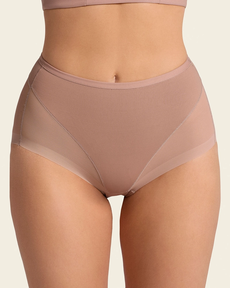 LEONISA CALZON CLASICO INVISIBLE CON TUL 012657 - 1