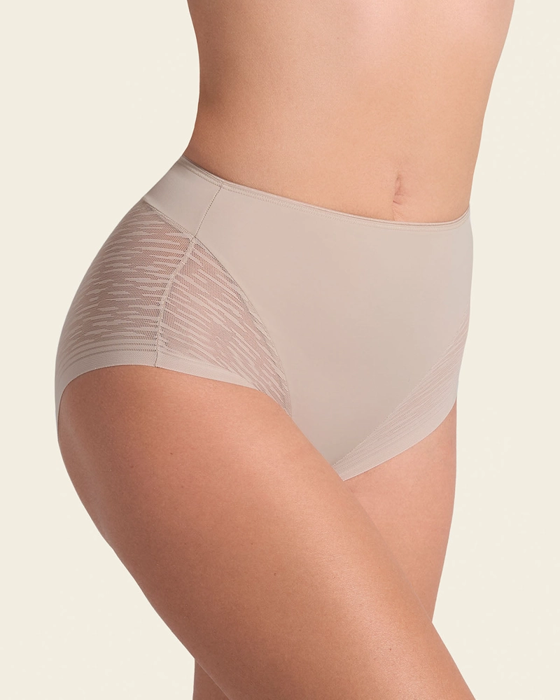 CALZON FAJA INVISIBLE CON DETALLE DE ENCAJE EN LADOS Y GLUTEOS 012984 - 1