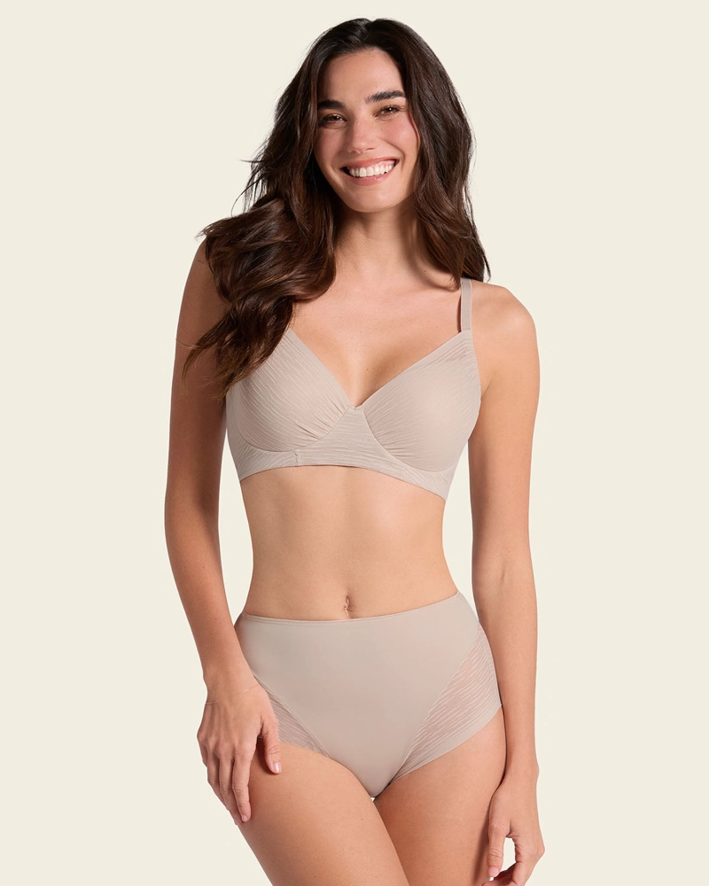 CALZON FAJA INVISIBLE CON DETALLE DE ENCAJE EN LADOS Y GLUTEOS 012984 - 8