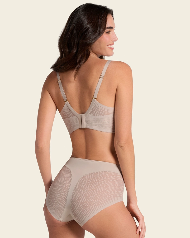 CALZON FAJA INVISIBLE CON DETALLE DE ENCAJE EN LADOS Y GLUTEOS 012984 - 9