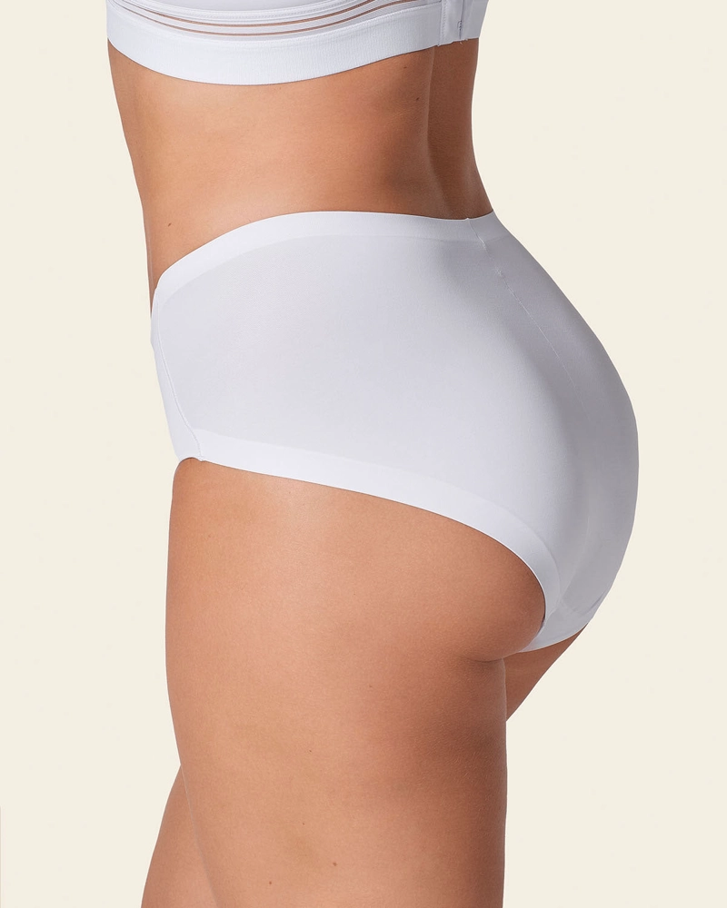 FAJAS MUJER LEONISA 12715 PANTY CONTROL SUAVE BLANCO - 1