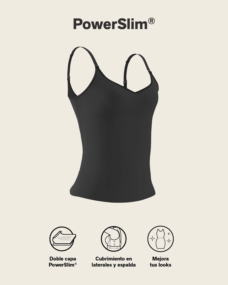 FAJAS MUJER LEONISA 15824 CAMISETA NEGRO - 4