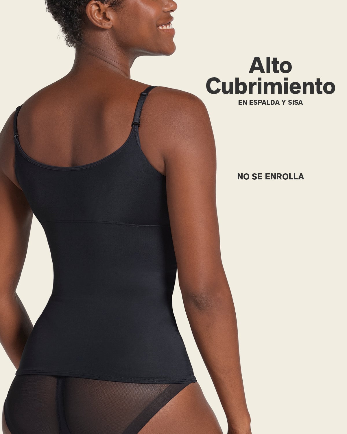 FAJAS MUJER LEONISA 15824 CAMISETA NEGRO - 4