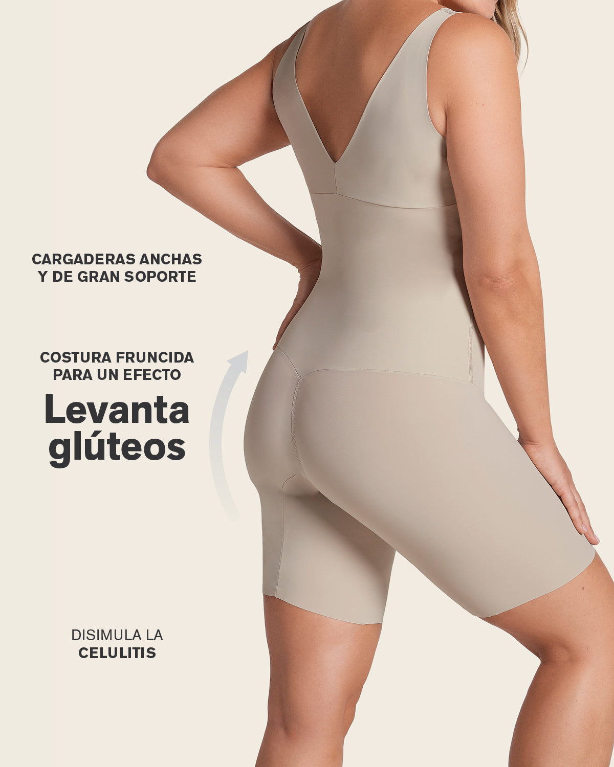 BODY DE BUSTO LIBRE ULTRALIVIANO DE CONTROL FUERTE 018483 - 4