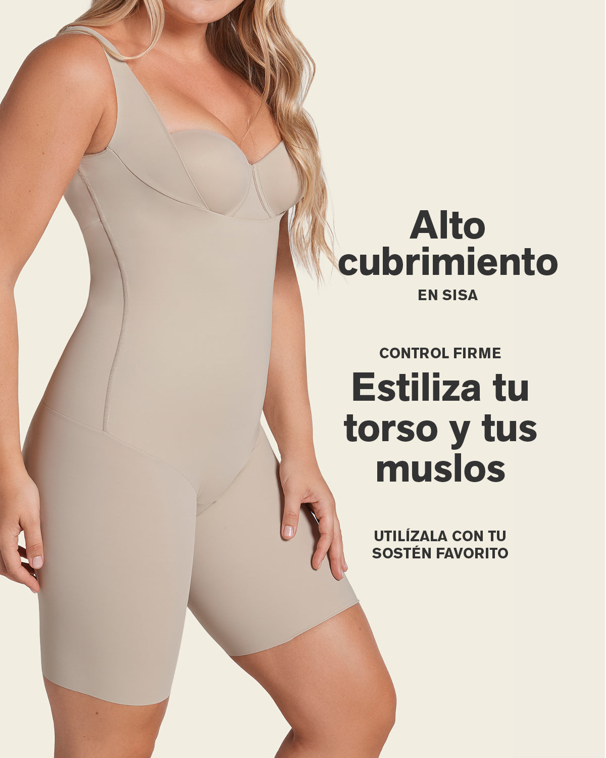 BODY DE BUSTO LIBRE ULTRALIVIANO DE CONTROL FUERTE 018483 - 6