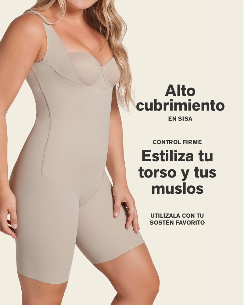 BODY DE BUSTO LIBRE ULTRALIVIANO DE CONTROL FUERTE 018483 - 6
