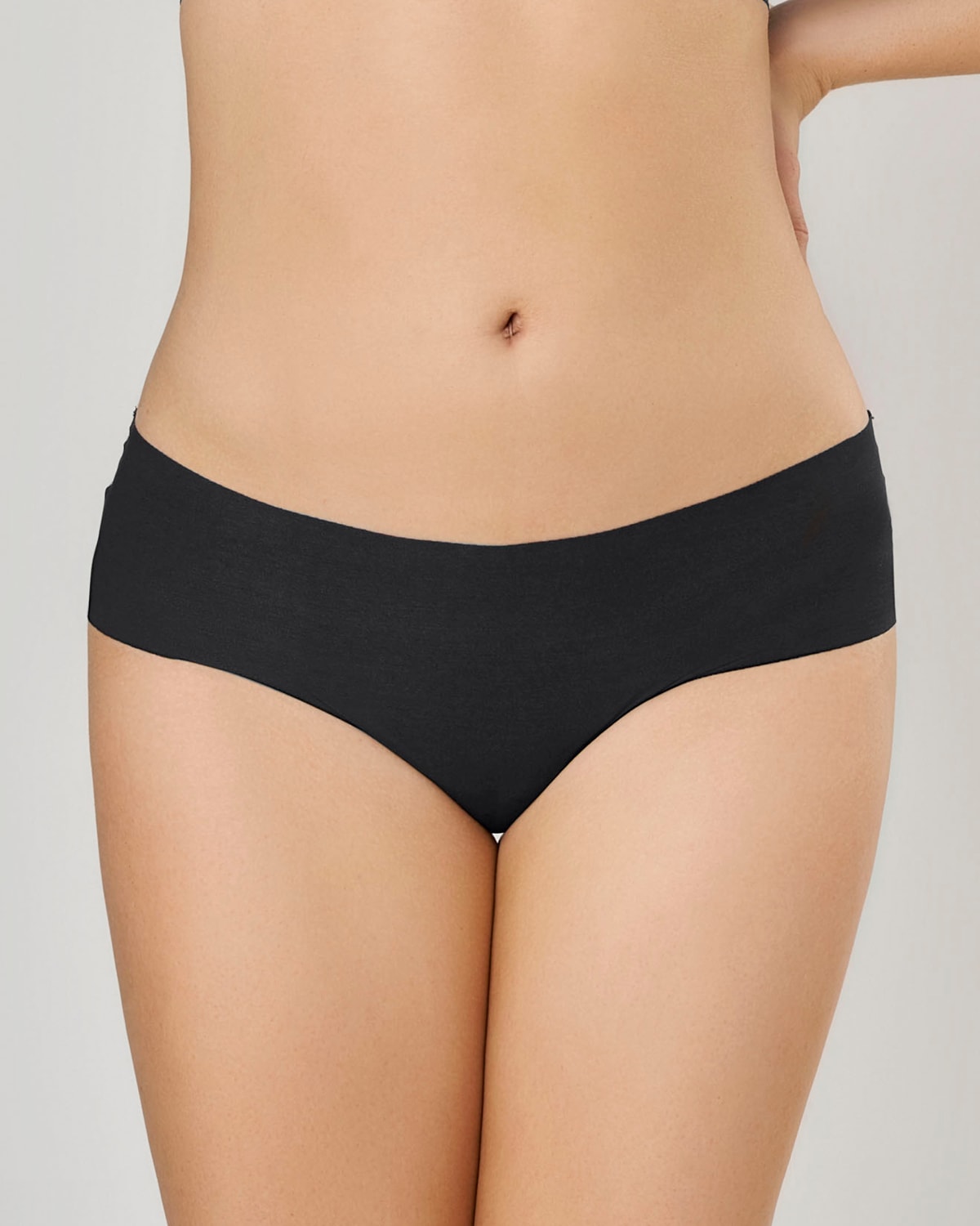 PANTIES MUJER LEONISA 12722 HIPSTERS Y CACHETEROS NEGRO - 2