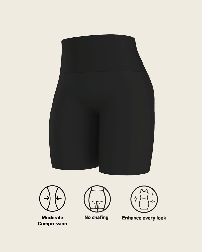 SHORT DE CONTROL DE ABDOMEN Y CINTURA QUE DISIMULA LA CELULITIS 012925 NEGRO - 5