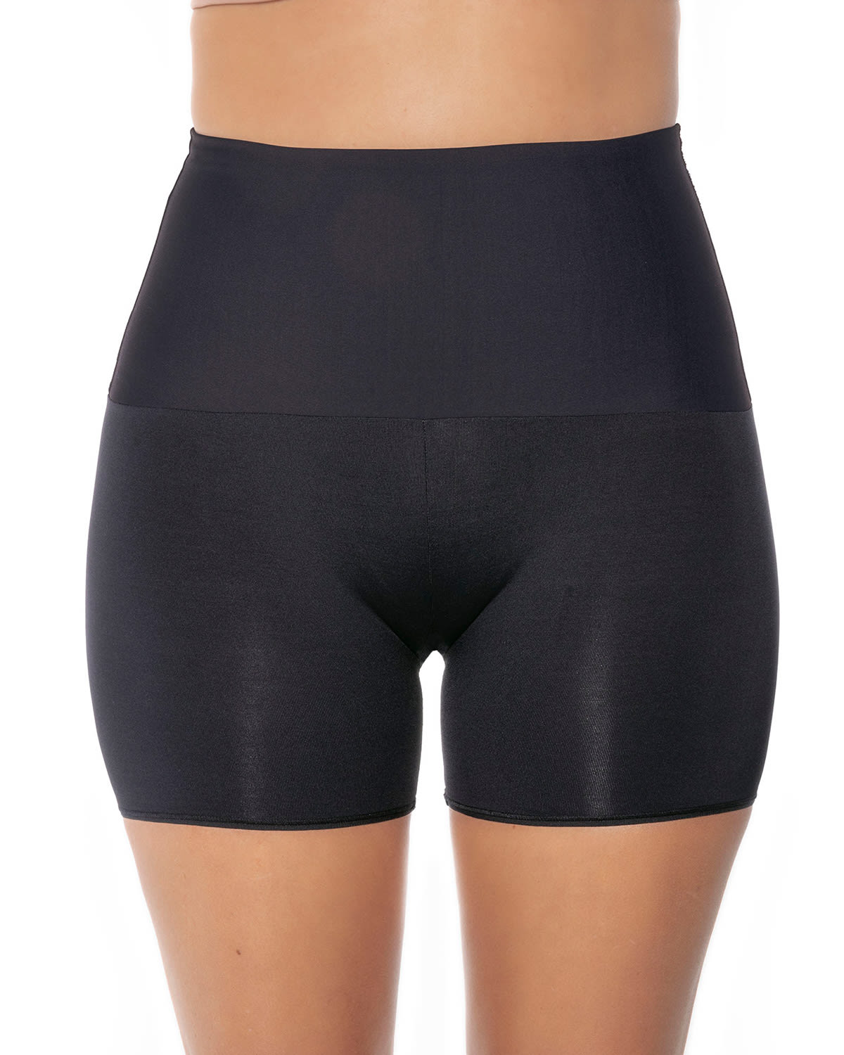 SHORT MUJER LEONISA 12925 CONTROL DE ABDOMEN Y CINTURA QUE DISIMULA LA CELULITIS NEGRO - 6