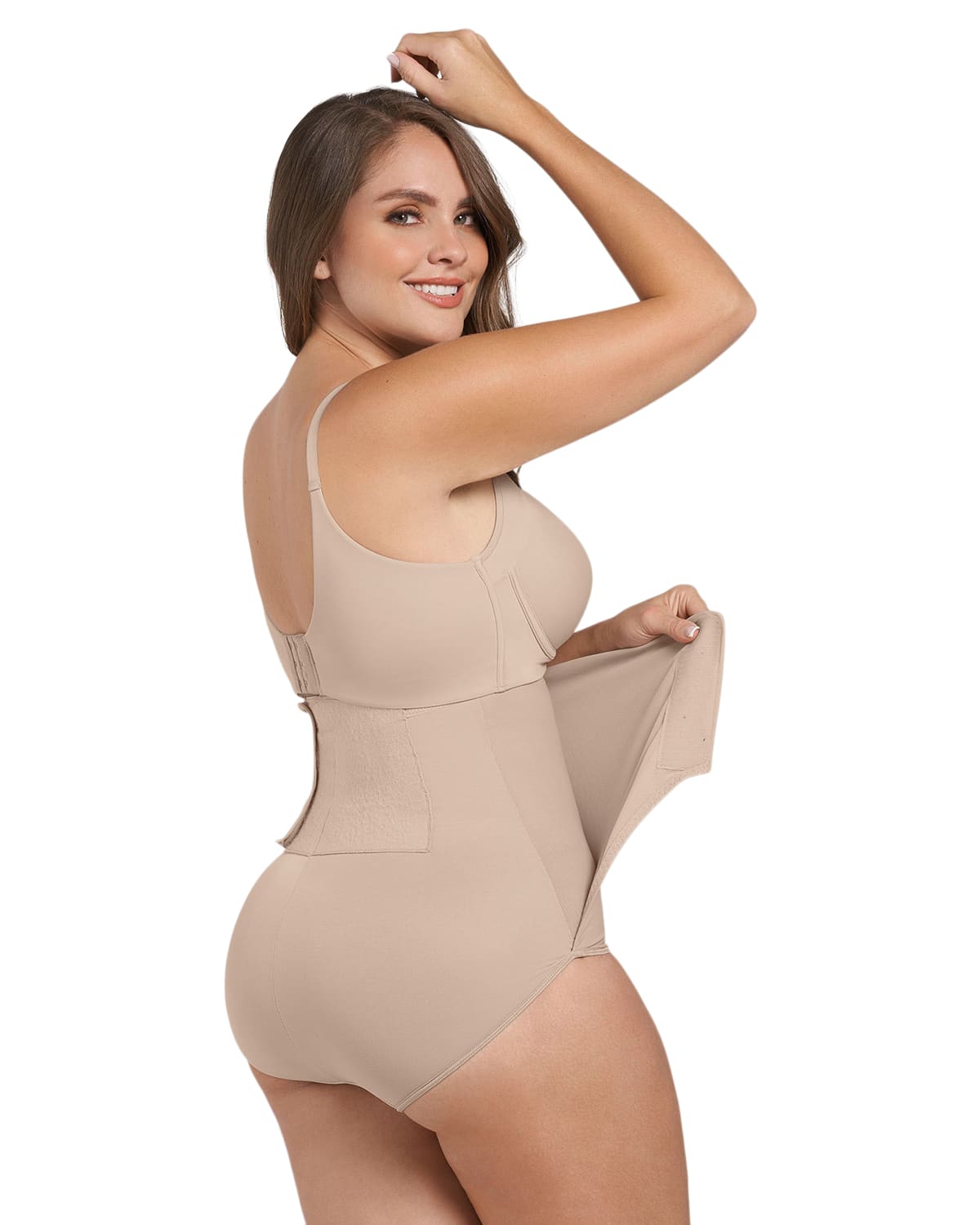 CALZÓN FAJA MUJER LEONISA 12885 POSTPARTO CON MAYOR CUBRIMIENTO DE ABDOMEN BEIGE - 7