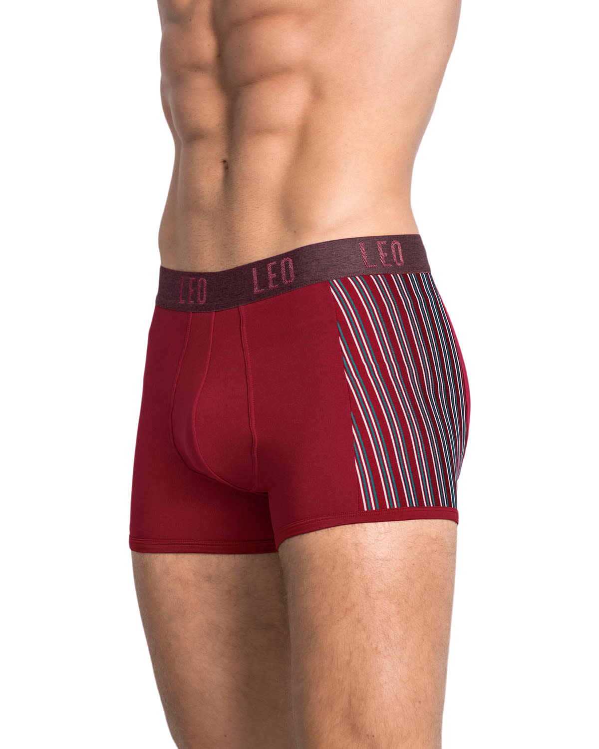 BOXER CORTO CON TECNOLOGIA DE AJUSTE PERFECTO EN MICROFIBRA 033127 GUINDA - 6
