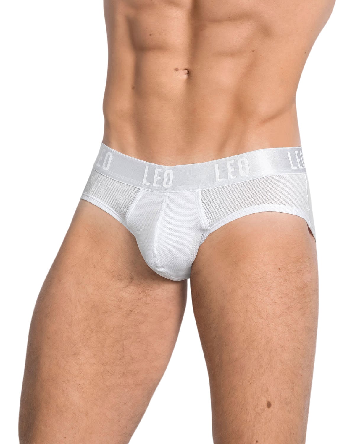 BÓXER HOMBRE LEONISA 33278 BRIEF DE ALTA TRANSPIRACIÓN EN MICROFIBRA IDEAL PARA USO DIARIO BLANCO - 1
