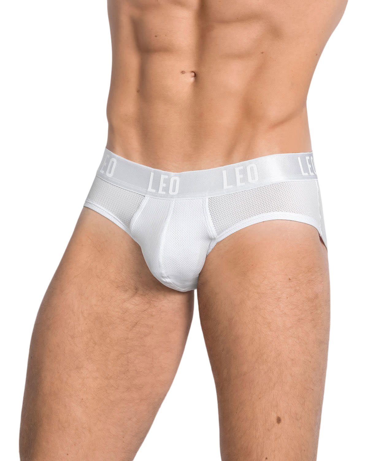 BÓXER HOMBRE LEONISA 33278 BRIEF DE ALTA TRANSPIRACIÓN EN MICROFIBRA IDEAL PARA USO DIARIO BLANCO - 5