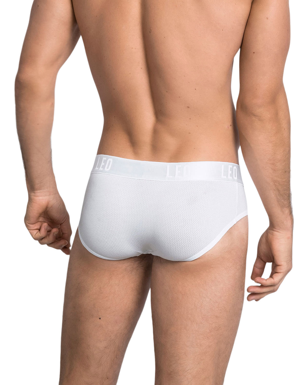 BÓXER HOMBRE LEONISA 33278 BRIEF DE ALTA TRANSPIRACIÓN EN MICROFIBRA IDEAL PARA USO DIARIO BLANCO - 6