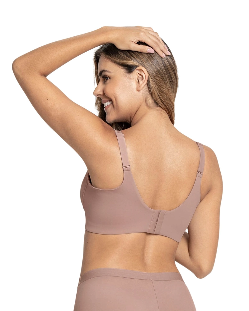 SOSTÉN MUJER LEONISA 91054 SIN ARCO ULTRACÓMODO ALTO SOPORTE CUBRIMIENTO EVERYDAY BRA PALO DE ROSA - 2