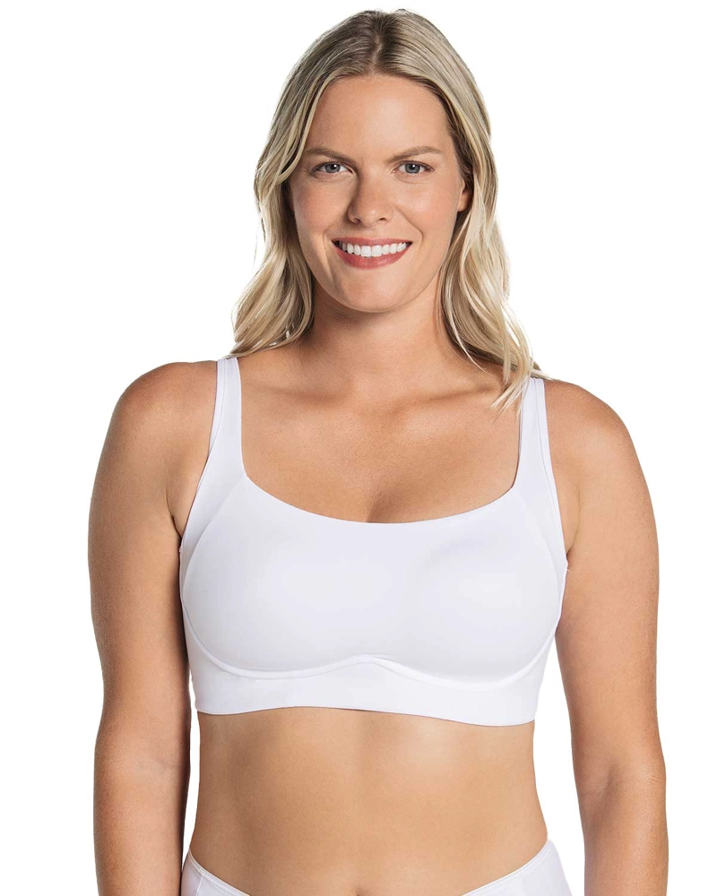 SOSTÉN MUJER LEONISA 91054 SIN ARCO ULTRACÓMODO DE ALTO SOPORTE Y CUBRIMIENTO EVERYDAY BRA BLANCO - 1