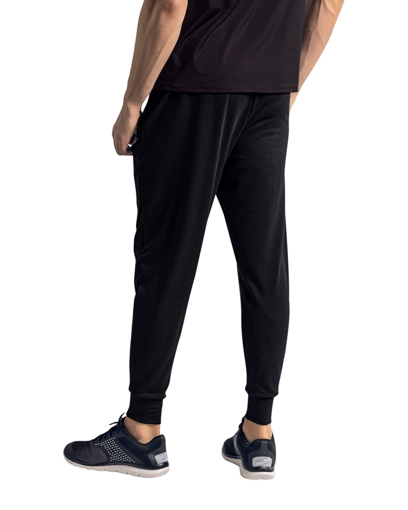 JOGGER DEPORTIVO HOMBRE LEONISA NEGRO 518012 ESTILO SUDADERA CON BOLSILLOS LATERALES FUNCIONALES - 2